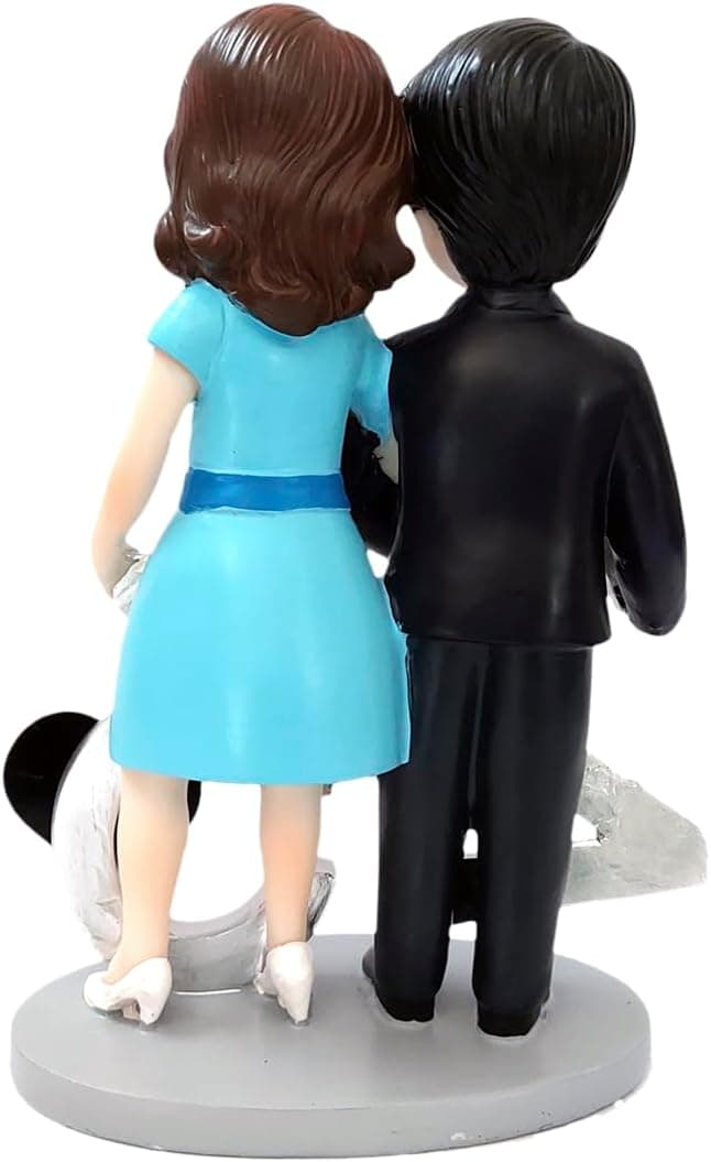 Figura de Novios Grabada para 25 Aniversario, foto 3