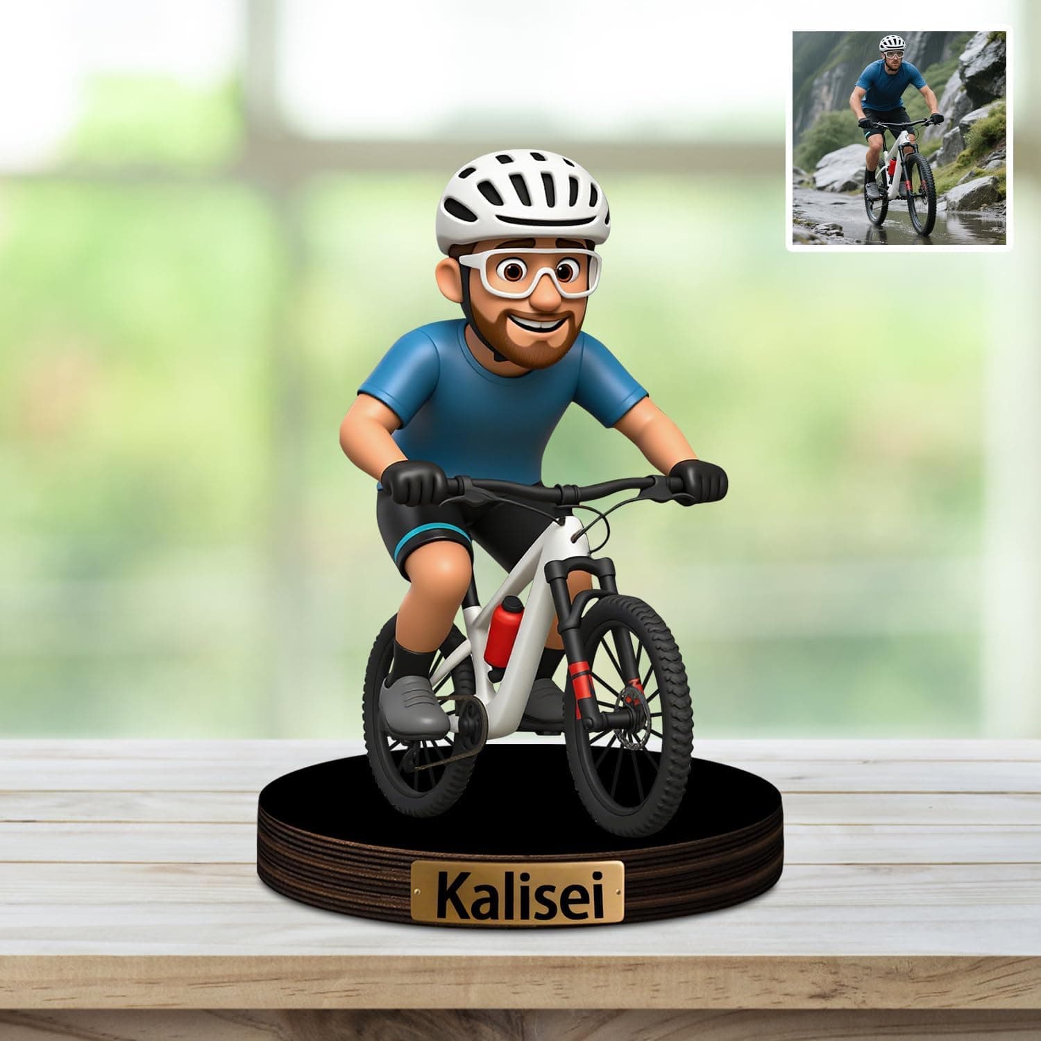 Figura Personalizada con Foto de Ciclista, foto 2