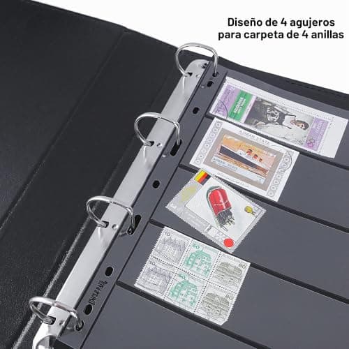 Las 12 hojas apiladas