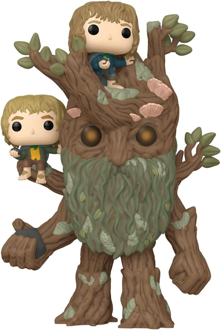 Funko Pop! Super Bárbol con Merry y Pippin