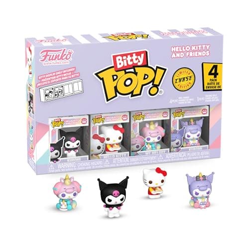 Detalle de las minifiguras Bitty Pop Sanrio