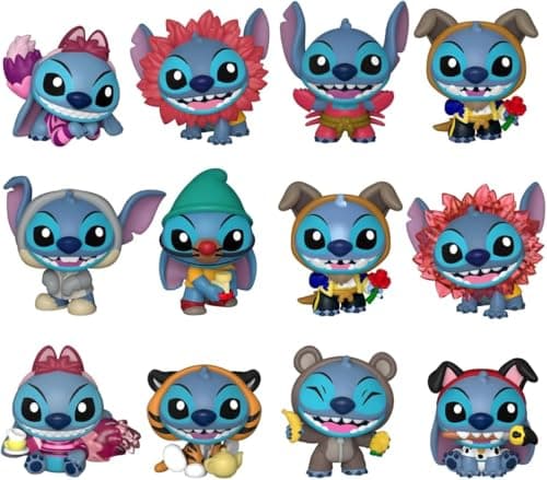 Detalle de una figura Mystery Mini de Stitch