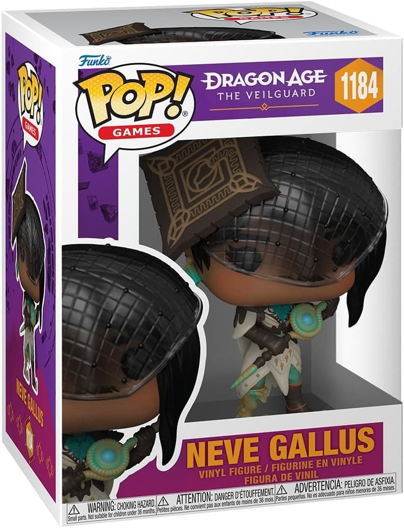 Figura Funko Pop de Neve, personaje de Dragon Age The Veilguard