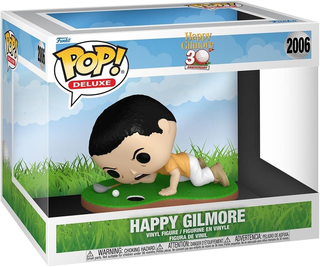 Figura Funko Pop Deluxe del personaje Happy Gilmore