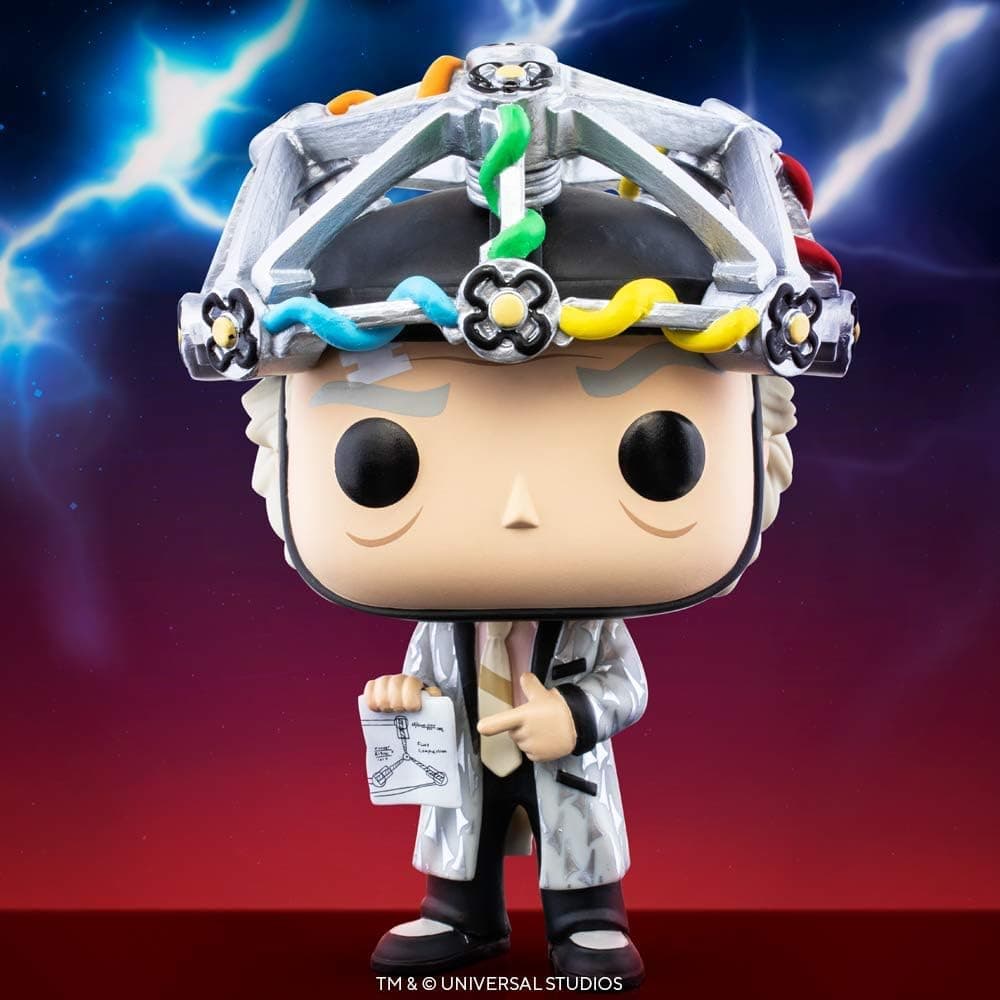 Funko Pop! Regreso al futuro Doc Brown con casco, foto 3