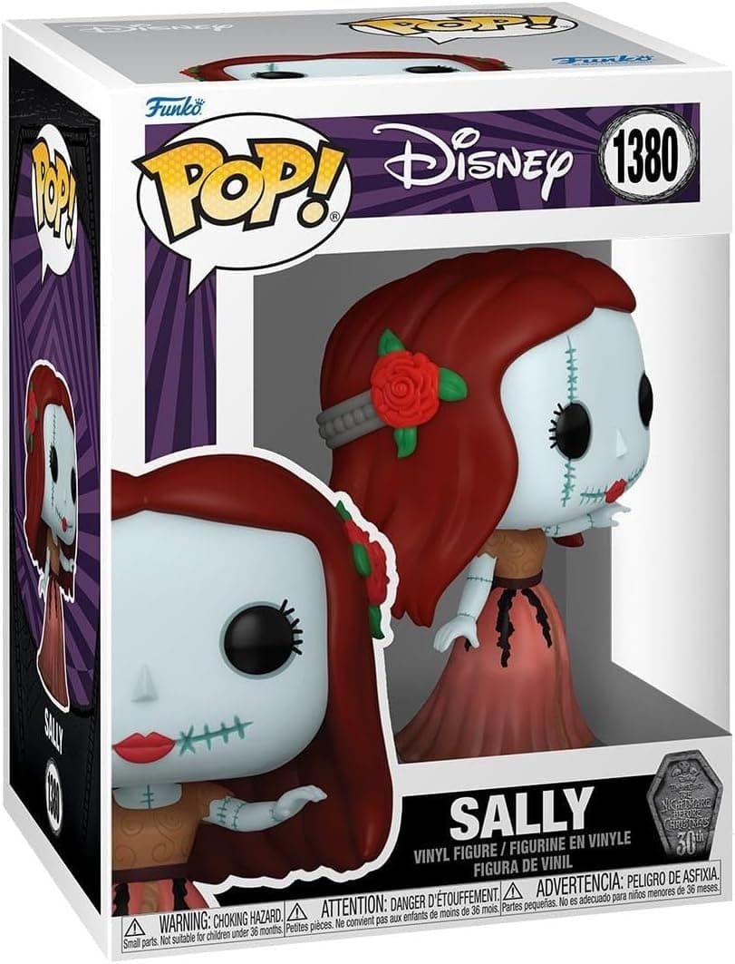 Figura Funko Pop de Sally con vestido formal, edición 30 aniversario