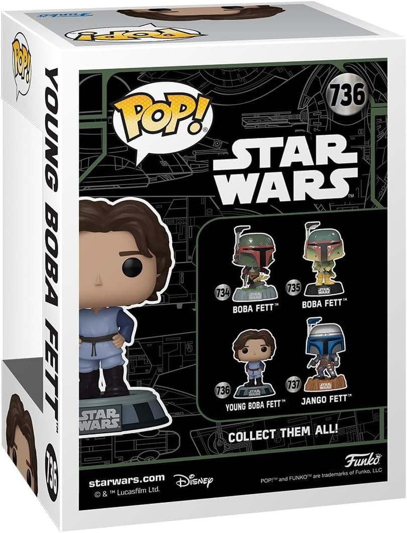 Funko Pop! Star Wars Boba Fett de niño, foto 3