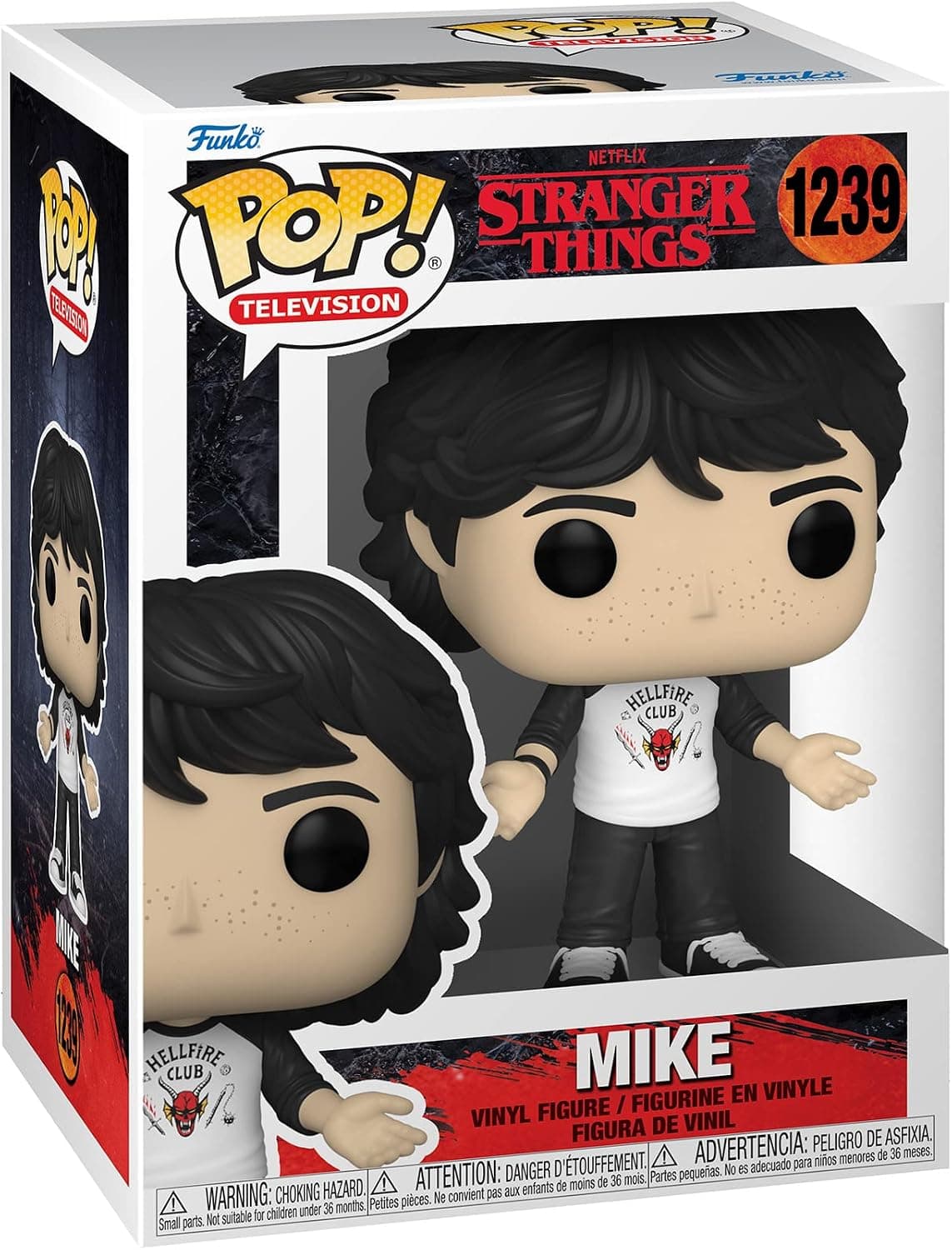 Figura Funko Pop de Mike Wheeler, protagonista de Stranger Things