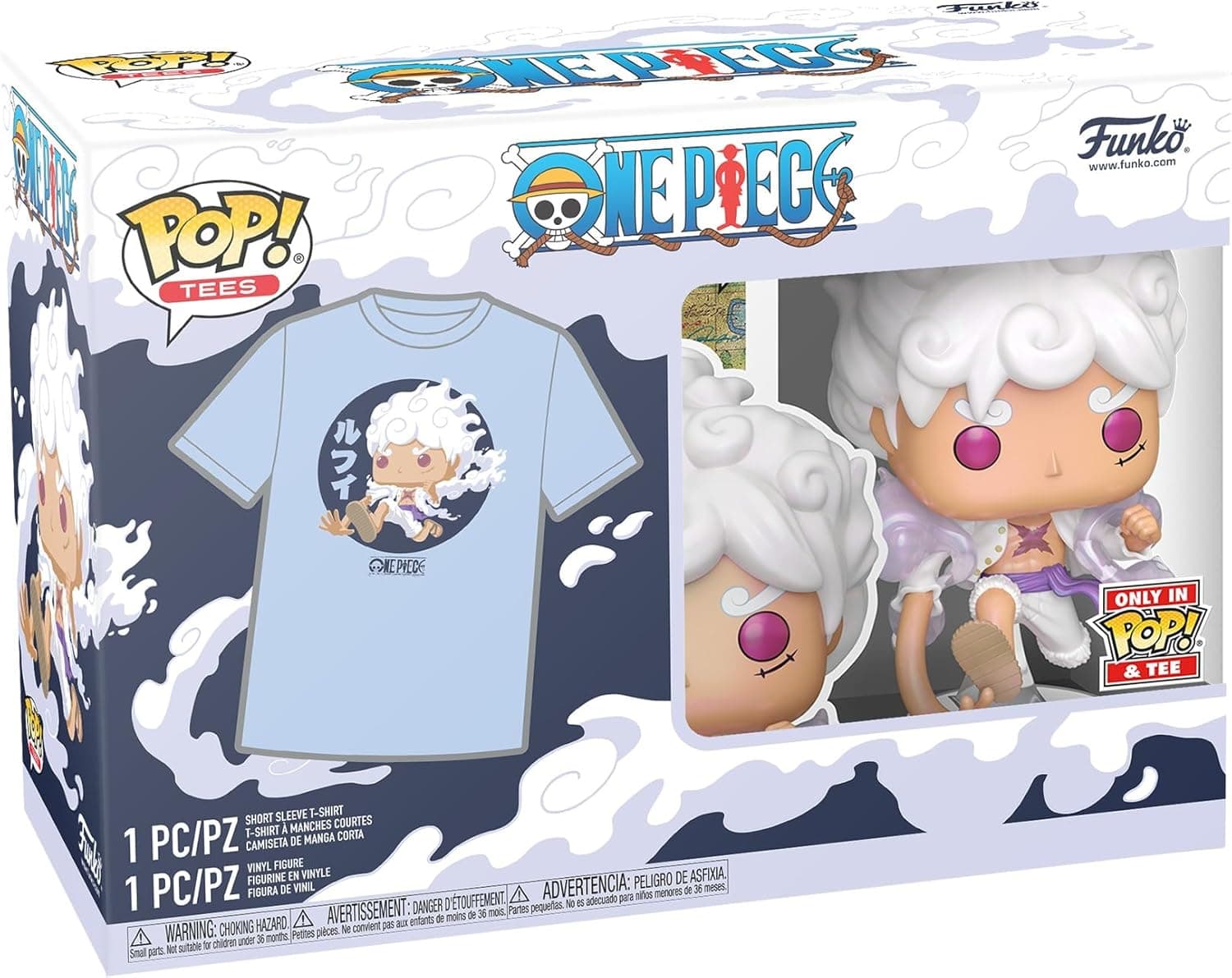 Funko Pop y camiseta One Piece Luffy Fifth Gear, foto 2