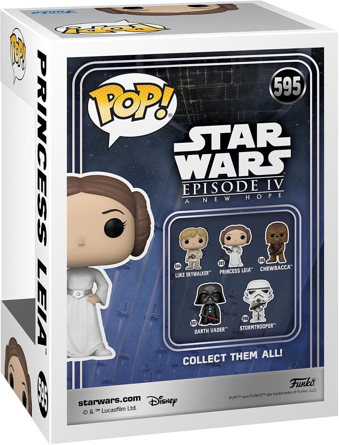 Funko Pop! Princesa Leia de Una nueva esperanza, foto 3