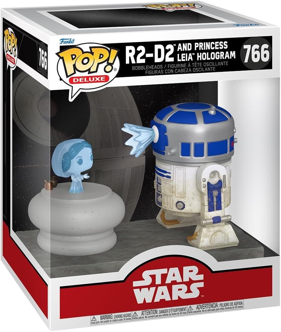 La caja del Pop! Deluxe número 766 con las dos figuras dentro