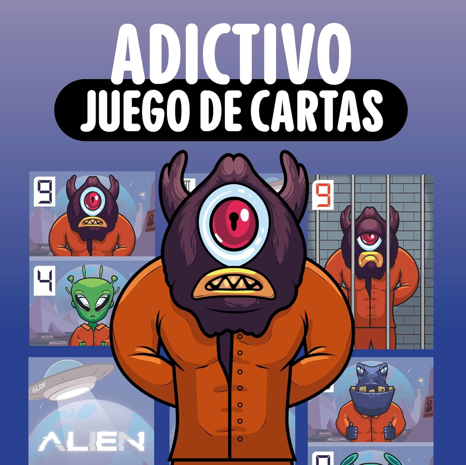 Glop Alien, juego de cartas, foto 3