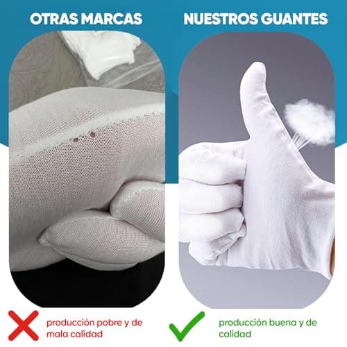 Comparación de talla en una mano