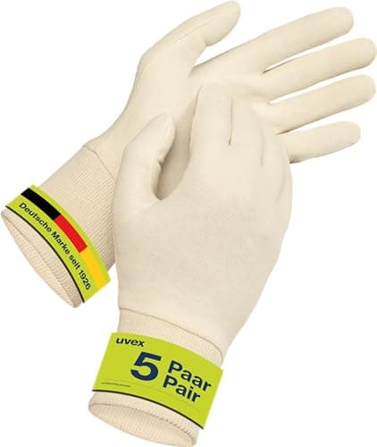 Guantes de algodón Uvex con elastano