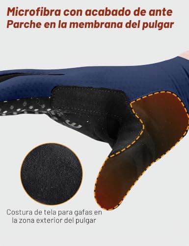 Dedos táctiles de los guantes INBIKE