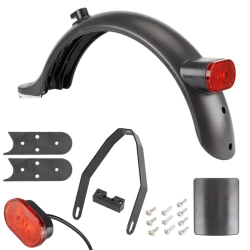 Guardabarros aibiku instalado en un patinete Xiaomi M365