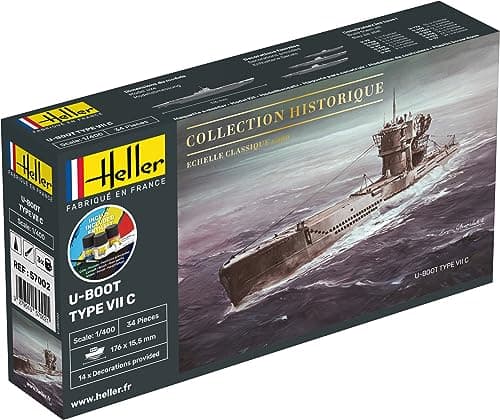 Kit de iniciación Heller del U-Boot Tipo VIIC