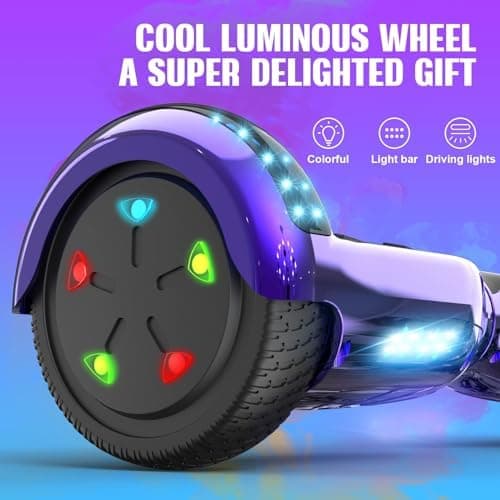 Efectos de luz del motor del hoverboard GeekMe