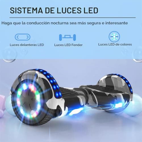 Hoverboard RCB visto de perfil