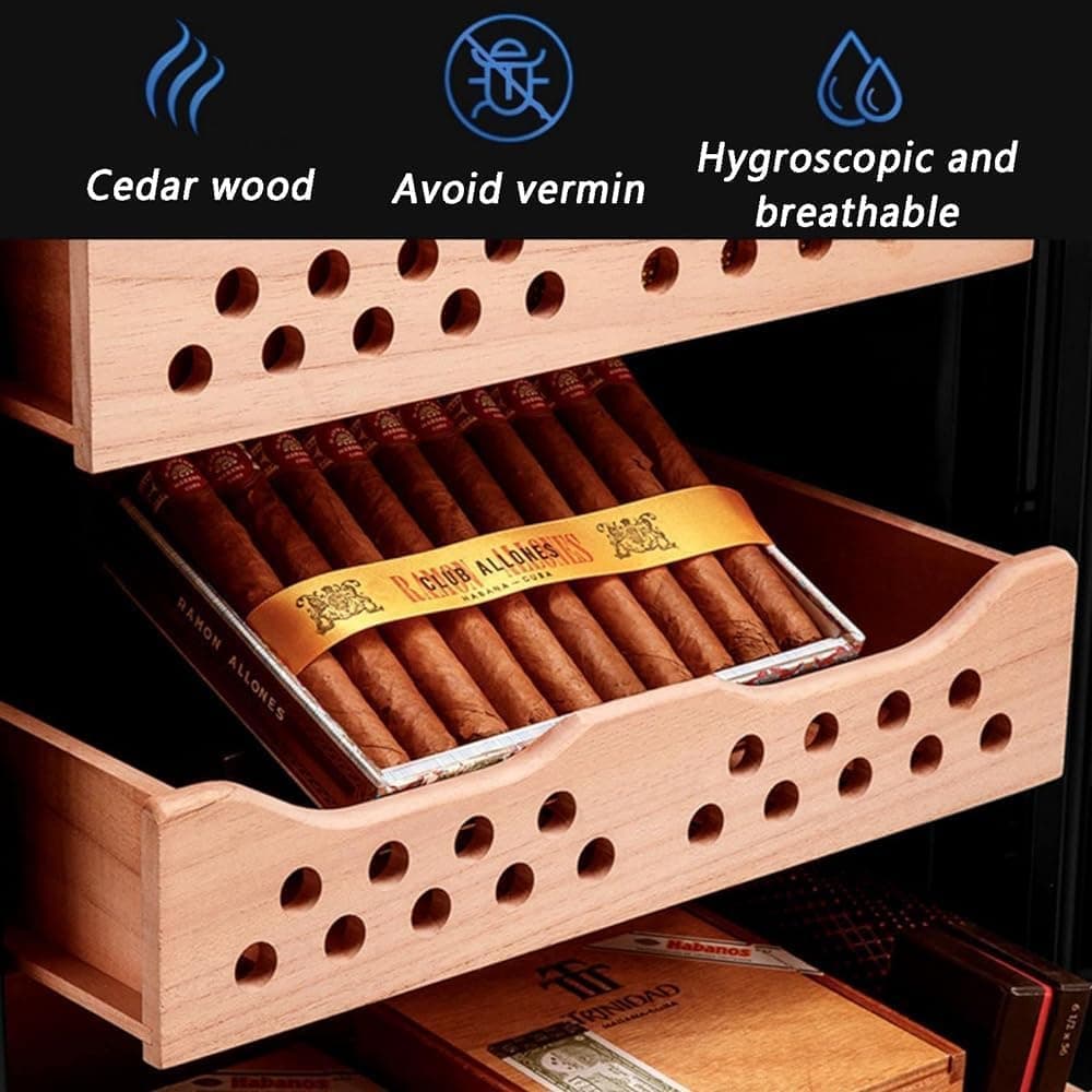 Humidificador eléctrico para puros de 300 unidades, foto 3