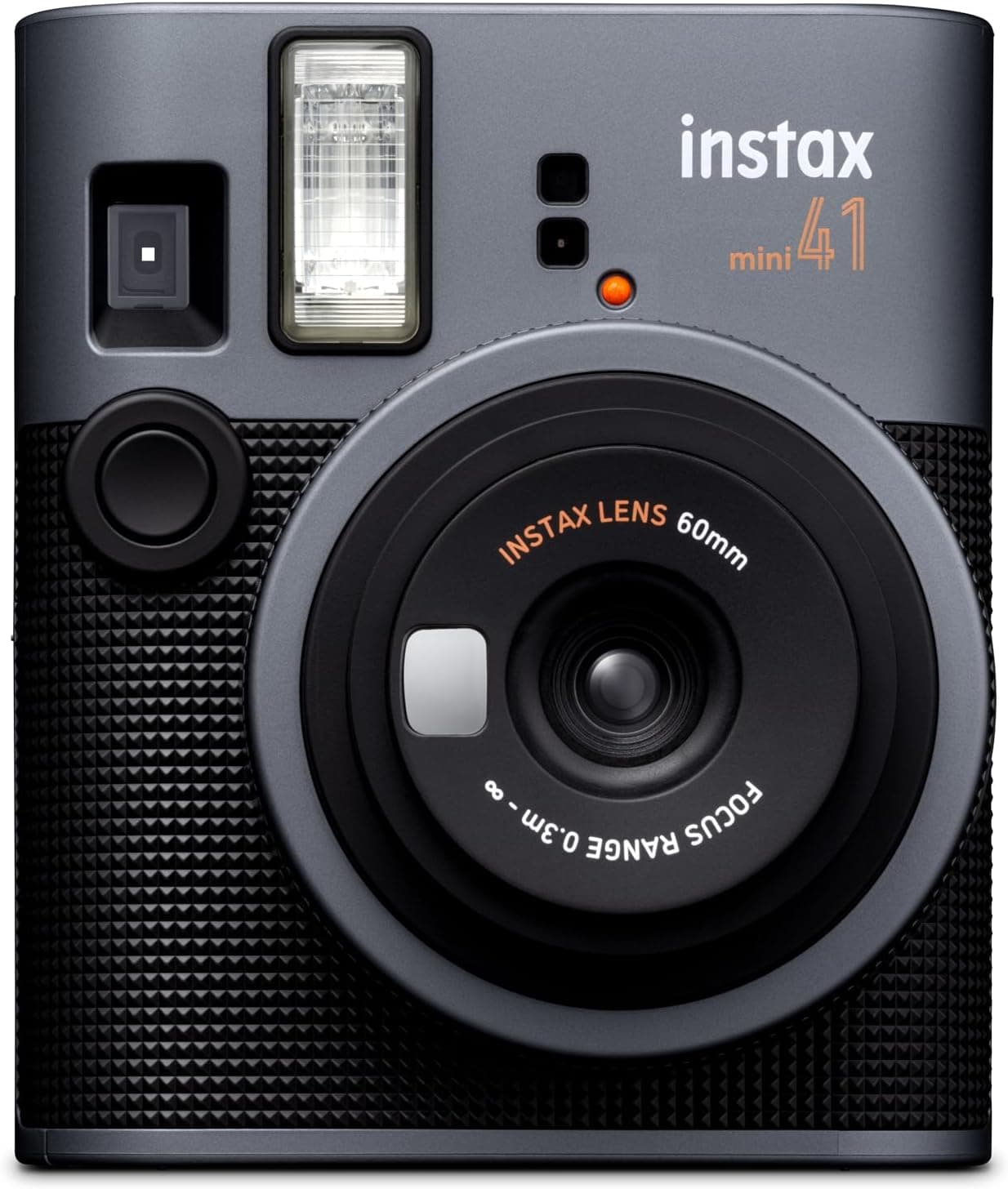 Detalle del visor con corrección de paralaje de la Instax Mini 41