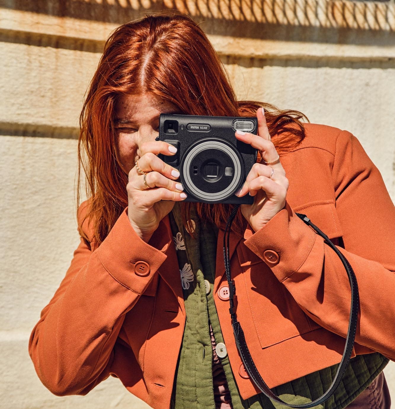 Lente selfie y espejo integrado de la Instax SQ40
