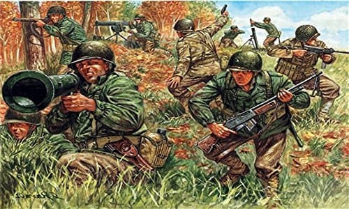 Set Italeri de figuritas de infantería estadounidense