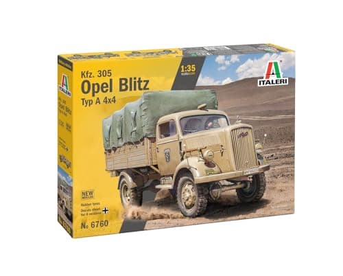 Maqueta Italeri del camión Opel Blitz alemán