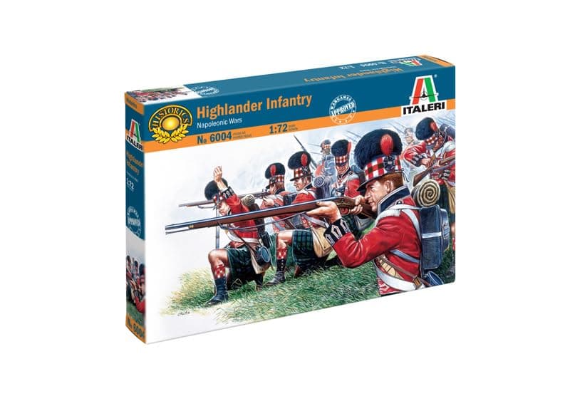 Poses de combate de la infantería Highlander