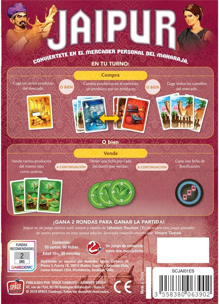 Cartas de mercancías y camellos de Jaipur