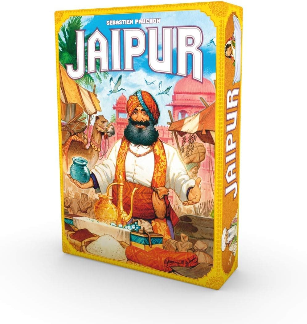 Caja del juego de cartas Jaipur de Asmodee