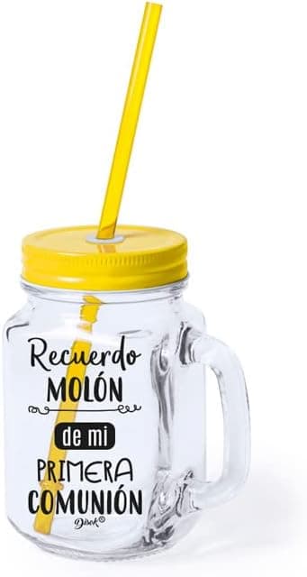 "Lote de 25 jarras de cristal \"Recuerdo Molón\" de comunión", foto 3