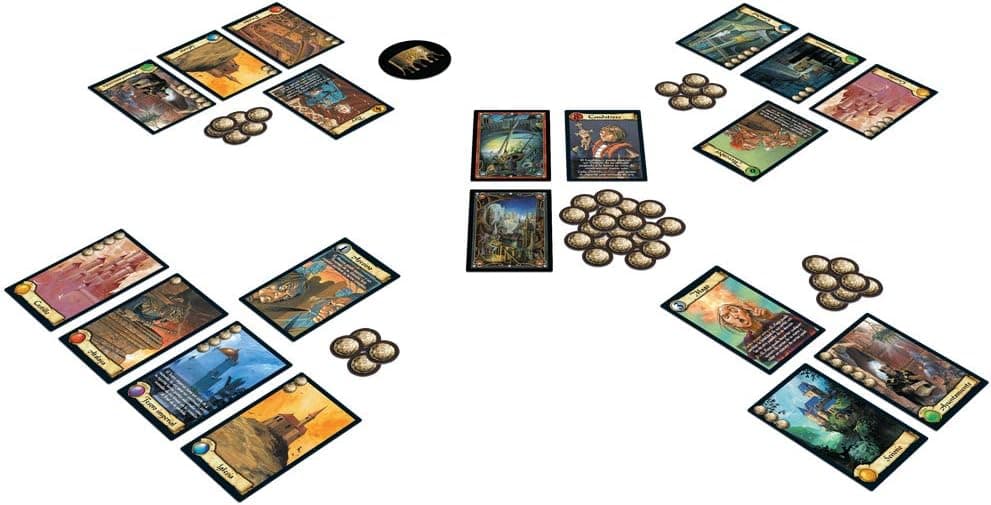 Juego de cartas Ciudadelas Clásico, Asmodee, foto 2