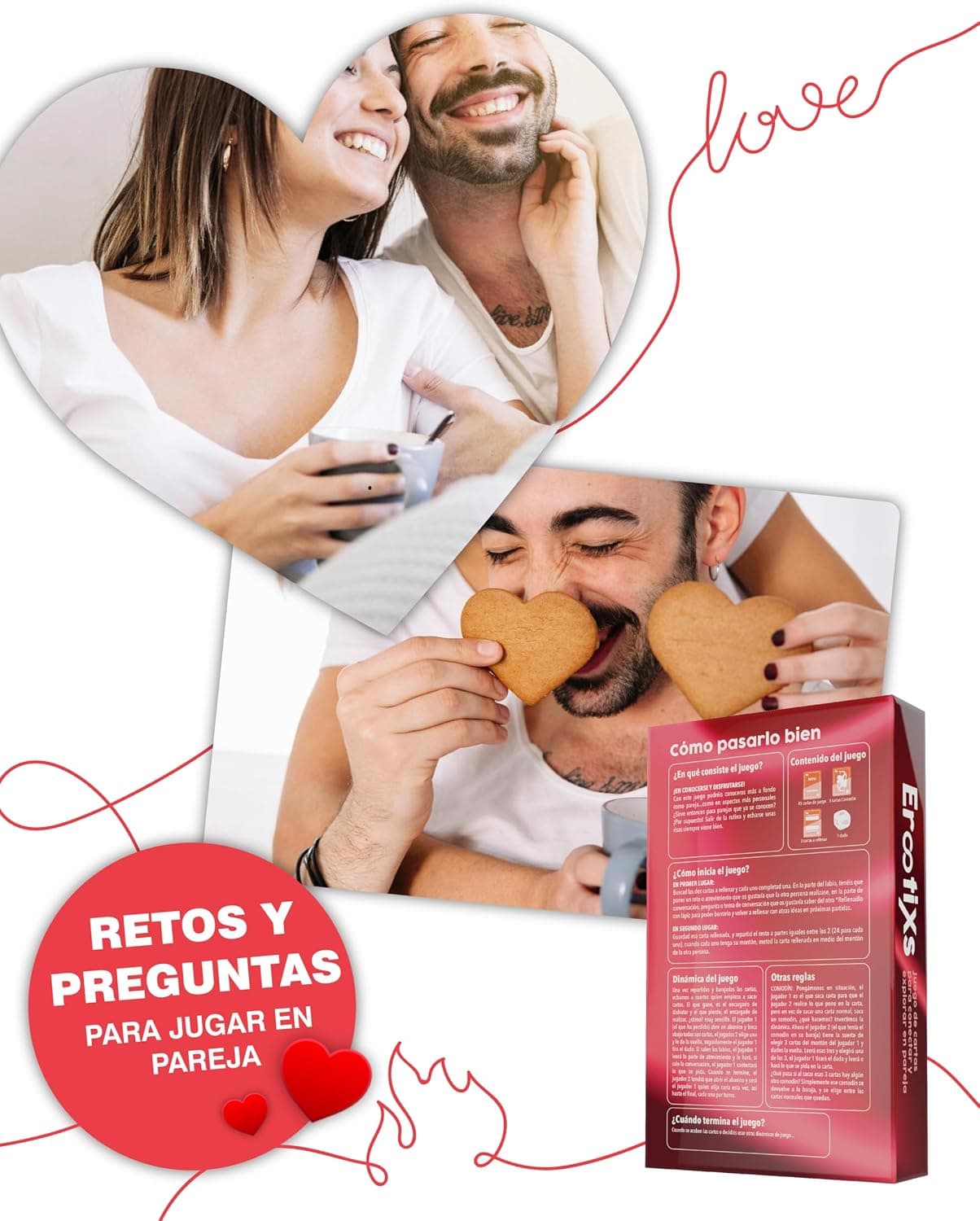 Juego de Cartas Parejas Adultos en Español, foto 3