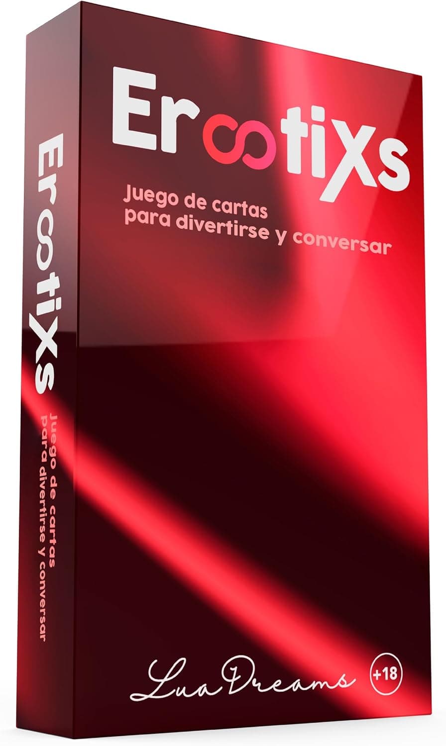 Caja del juego de cartas para parejas adultos, en español