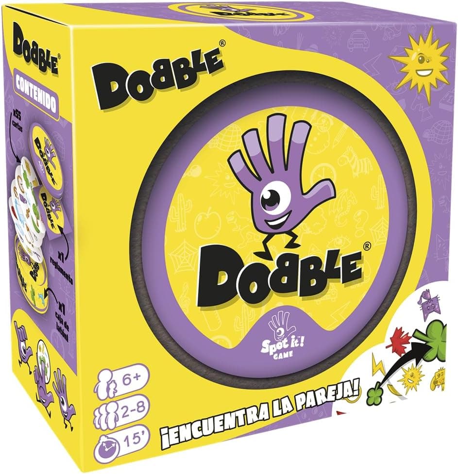 Caja del juego de cartas Dobble Clásico