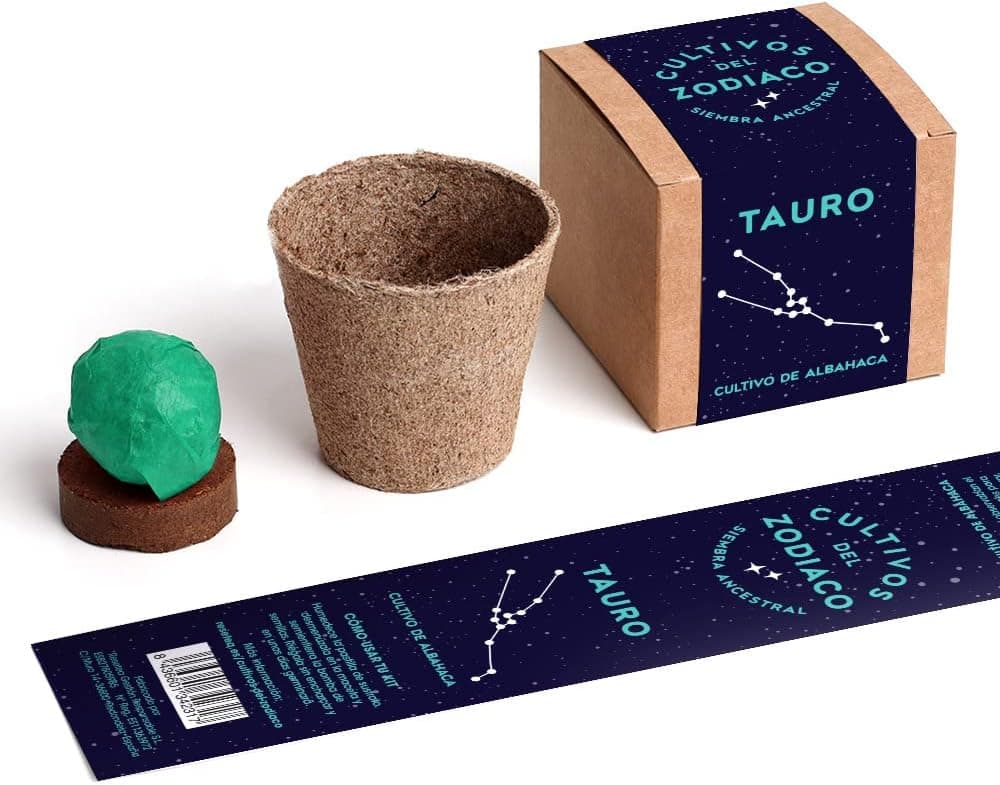 Kit de cultivo de albahaca del zodiaco para Tauro, foto 3