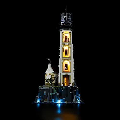 Kit de Luces LED para LEGO Faro Motorizado 21335, foto 2