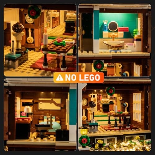 Kit de Luces LED para LEGO Home Alone 21330, foto 3