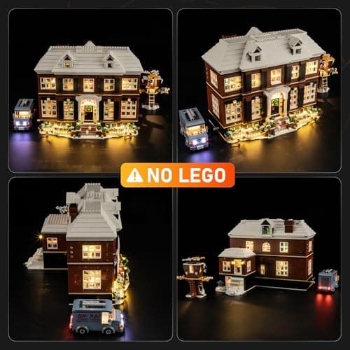 Kit de Luces LED para LEGO Home Alone 21330, foto 4
