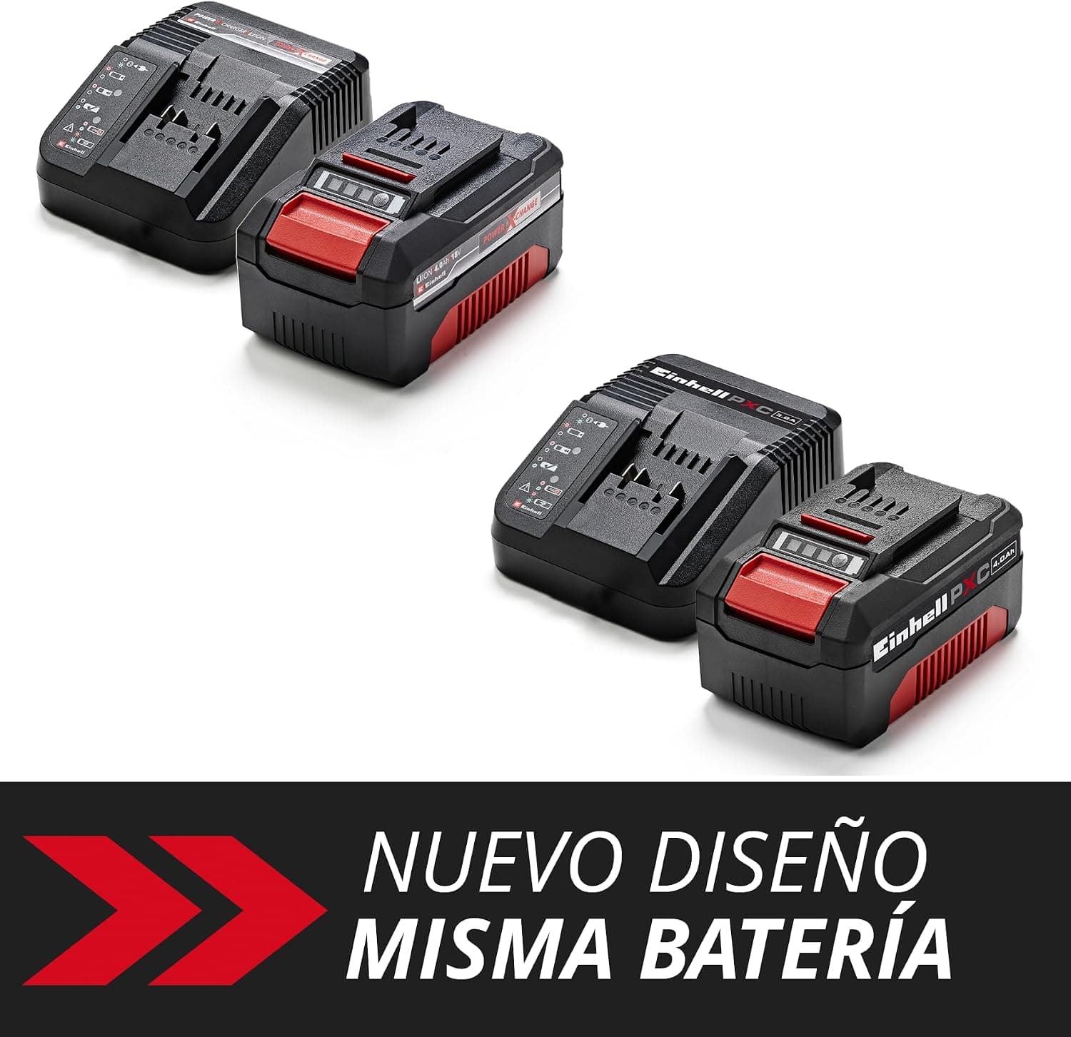 Kit de batería Einhell Power X-Change 18V 4,0 Ah, foto 2