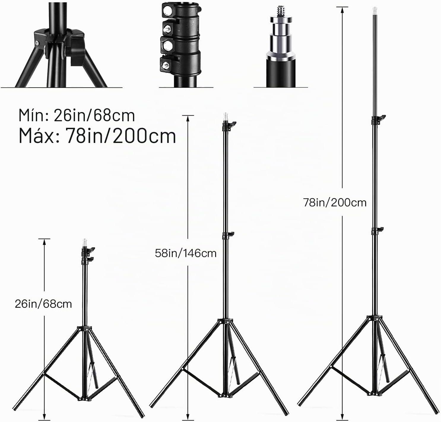 Kit de iluminación fotográfica con softbox, foto 3