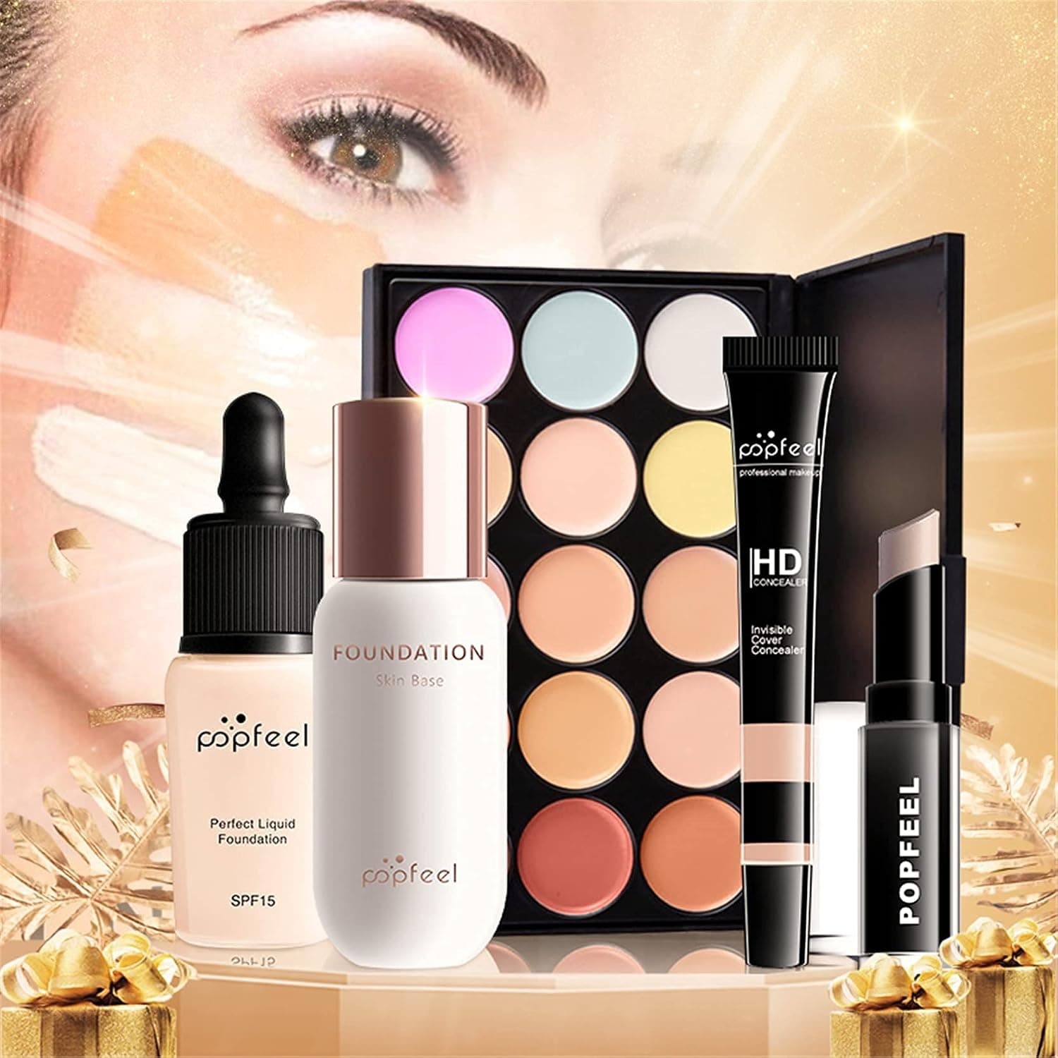 Kit de maquillaje profesional de 34 piezas, foto 3