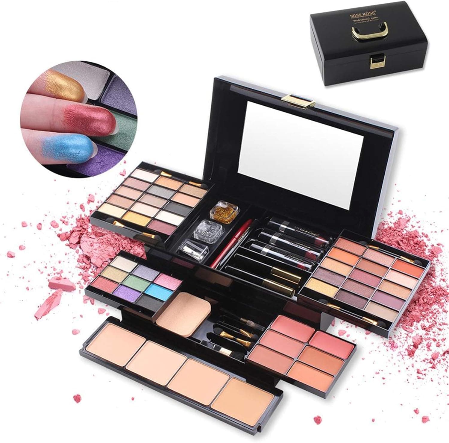 Kit de maquillaje profesional 54 colores, maletín todo en uno, foto 2