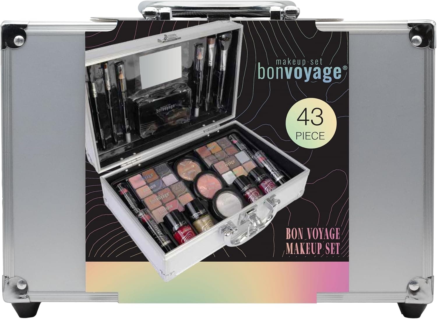 Kit de maquillaje bonvoyage con maletín metálico, foto 2