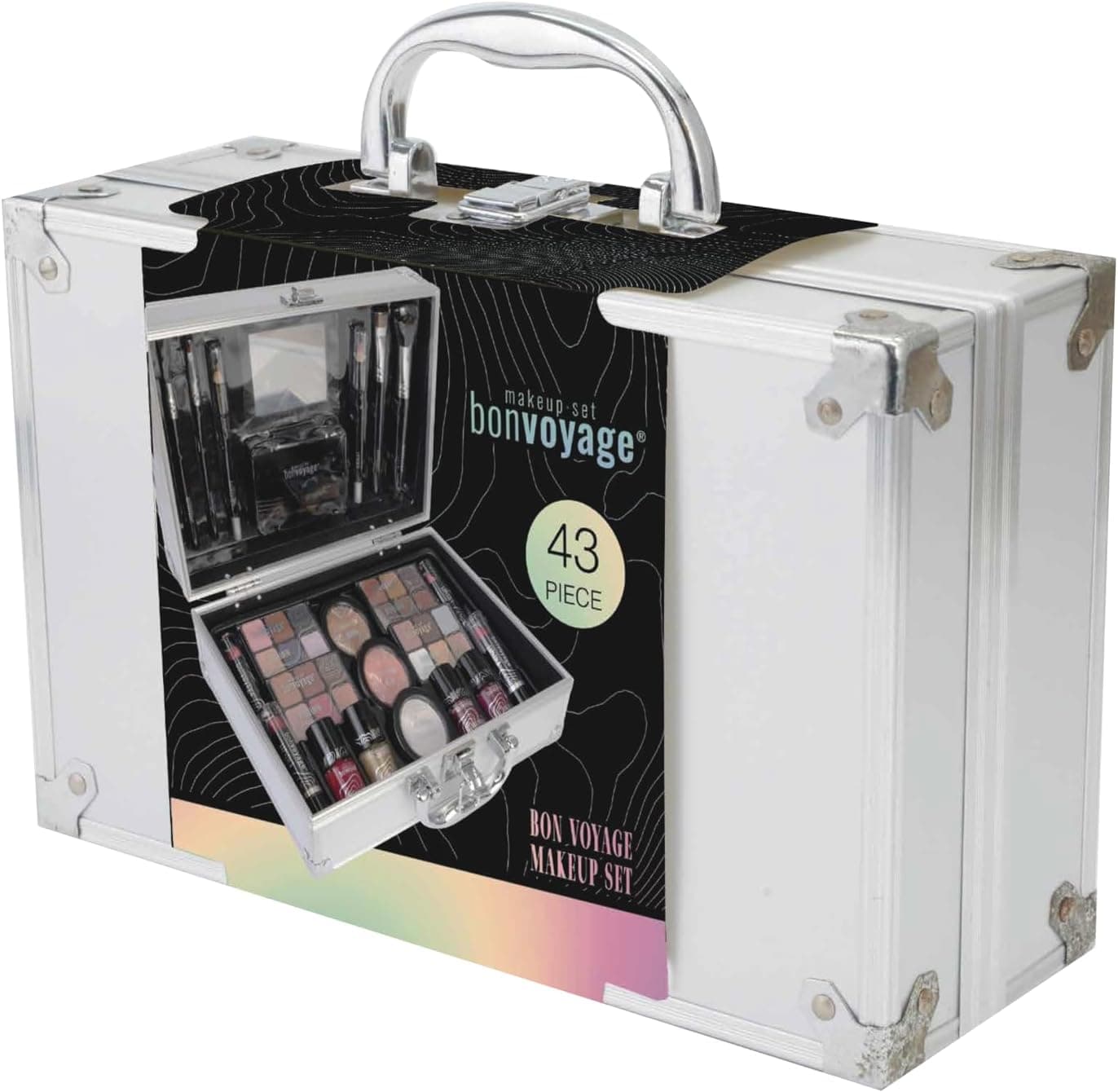 Kit de maquillaje bonvoyage con maletín metálico, foto 3
