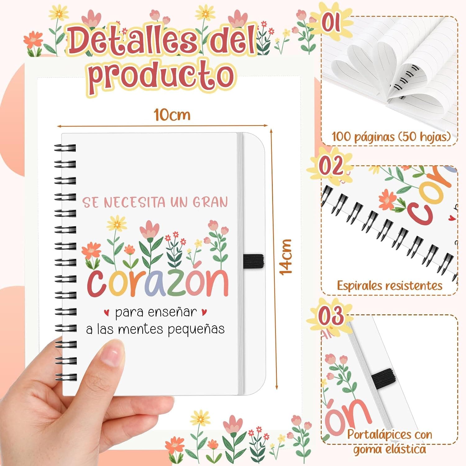 Kit de regalo para maestra, 4 piezas, de Sinmoe, foto 3