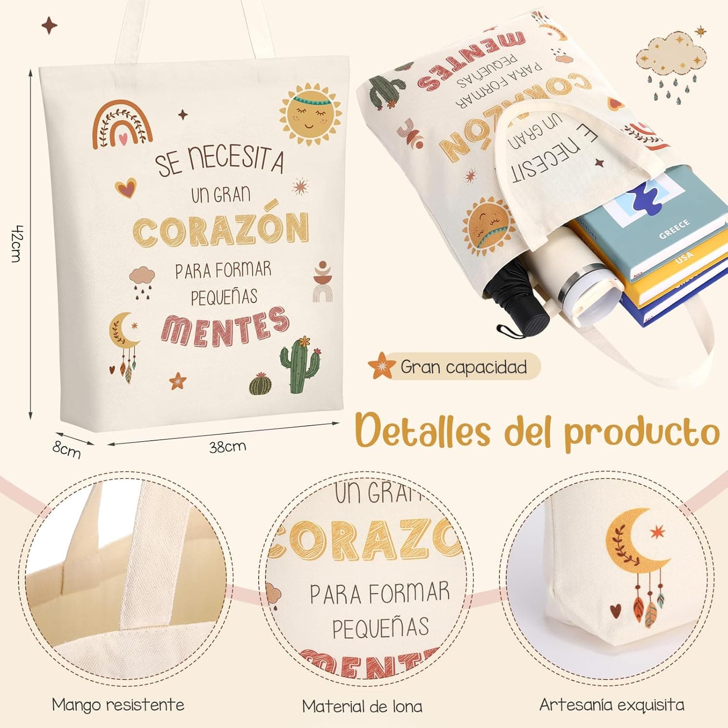 Kit de regalo para profesora, 7 piezas, de BBTO, foto 3
