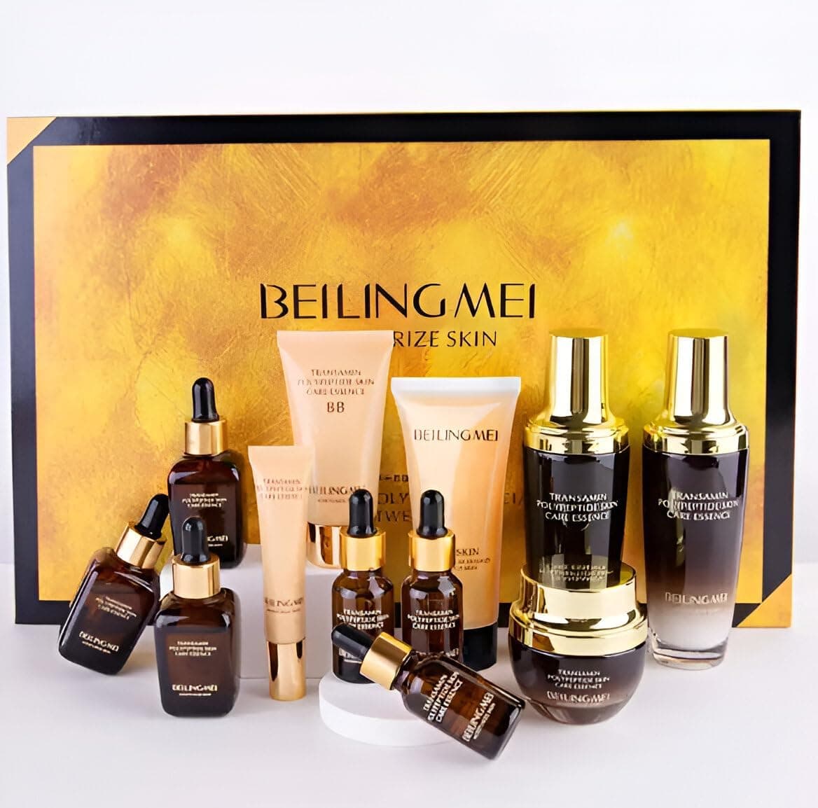 Kit de rutina coreana de doce productos, NUAL