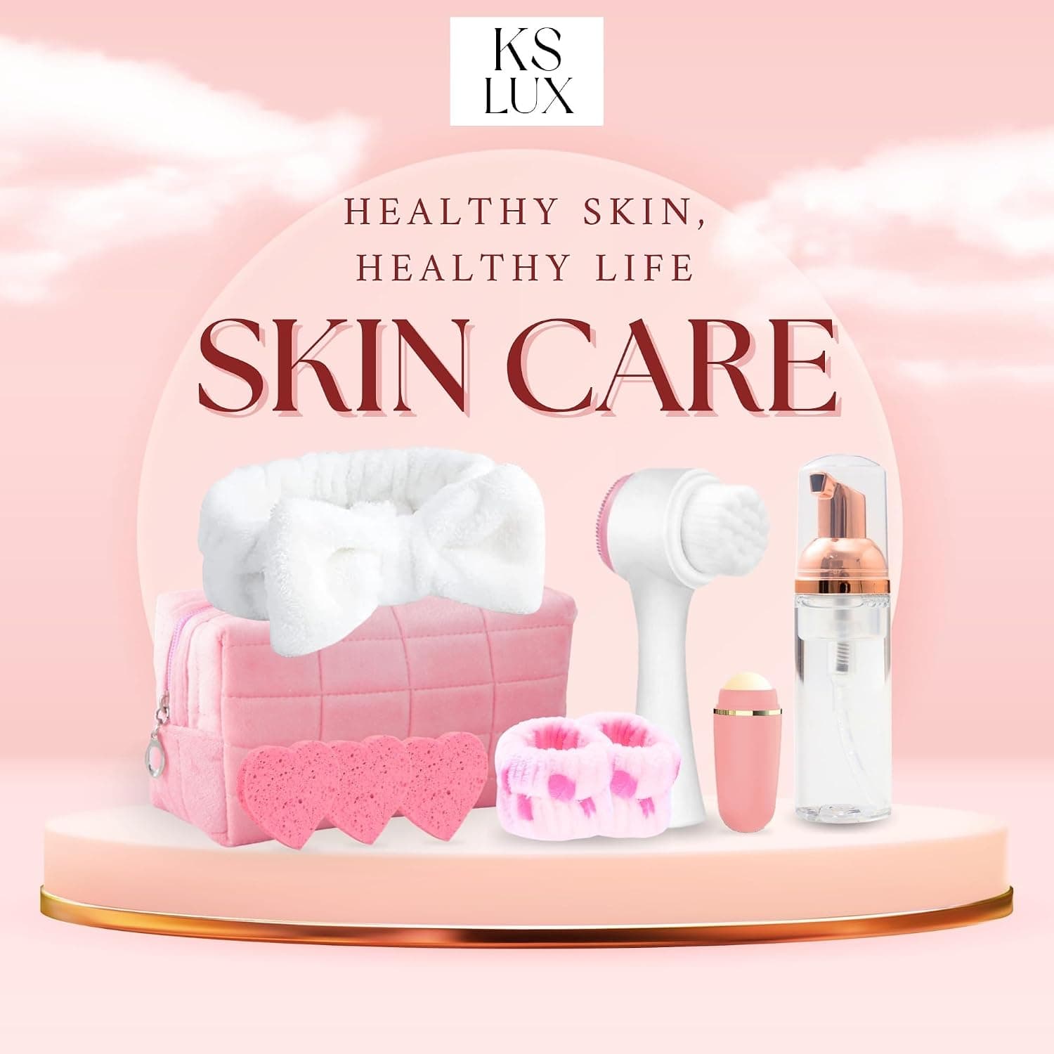 Kit skincare KS LUX con accesorios para niñas, foto 2